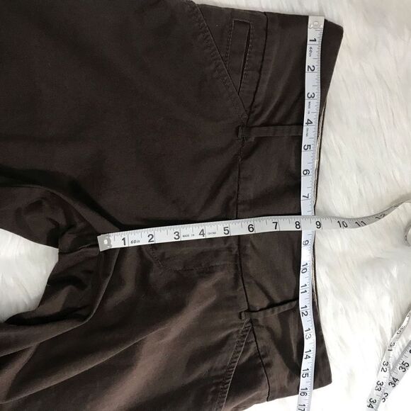 Old Navy Stretch Brown dress pants trousers size 8 - Picture 7 of 9